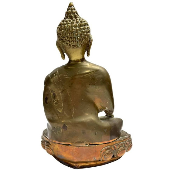 Buda principios del siglo XX bronce – Sino-Tibetano – Bhumisparsha mudra – lote 476 – Esculturas, Bronze (photo 5 of 10)