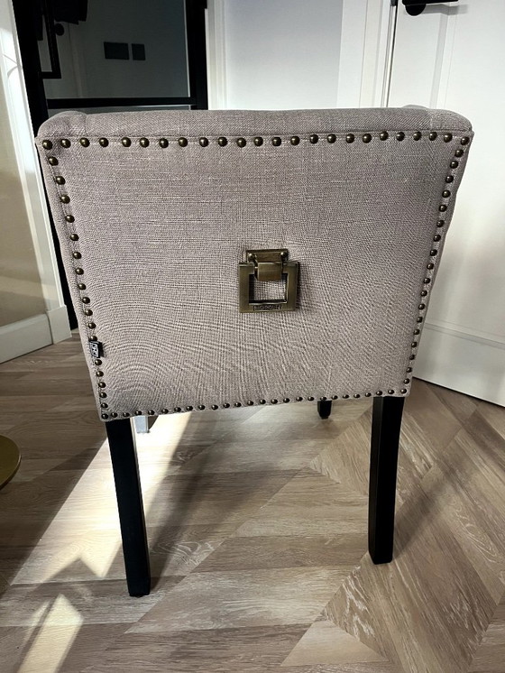 Image 1 of 2x Eichholtz St. James Luxury Dining Chair Gray – Luxury Collection eichholtz