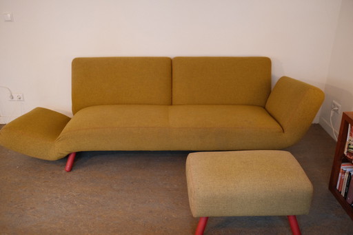 Leolux Pode Dr'op driezits bank