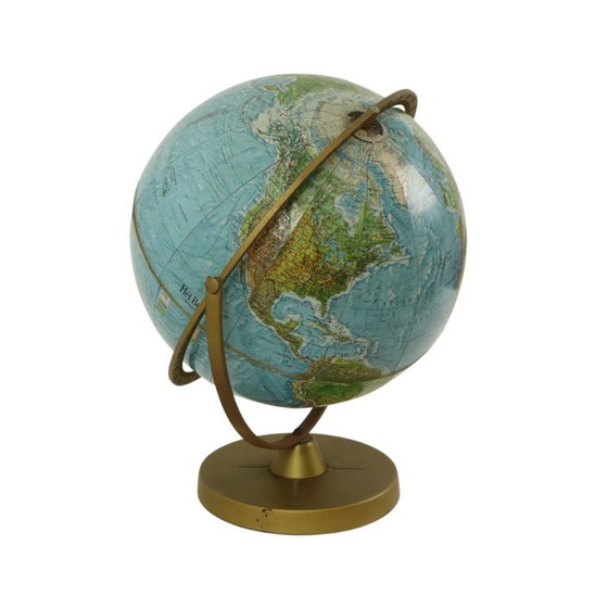 Image 1 of Vintage Globe Gyroscopic