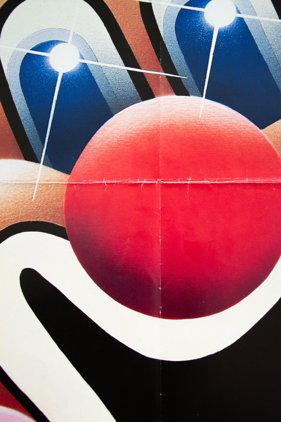 Image 1 of Manifesto originale d'epoca raro del circo Busch della RDT (Germania dell'Est) del 1989 / Circa 81x57 cm / 32x22 pollici