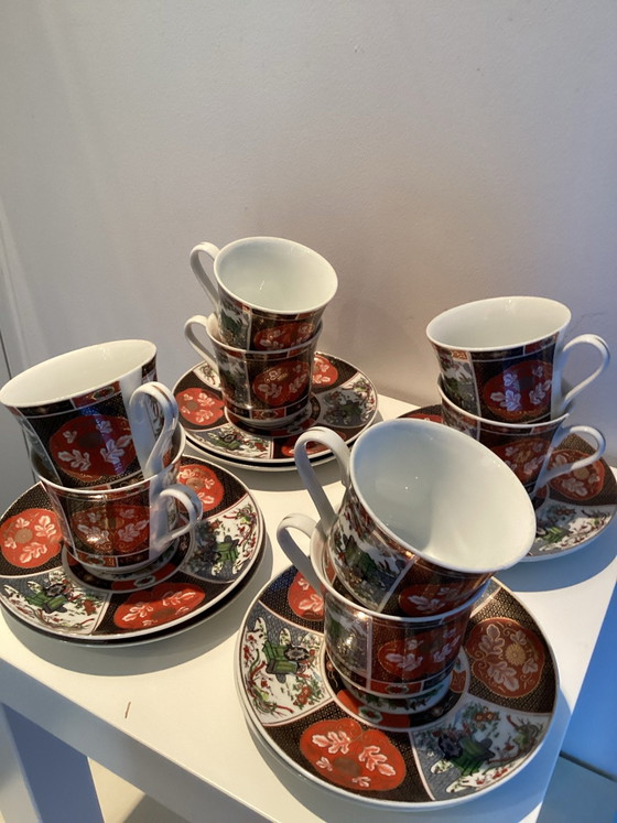 Vintage Taous Tee-/Kaffee-Geschirr für 8 | Geschirr gebraucht