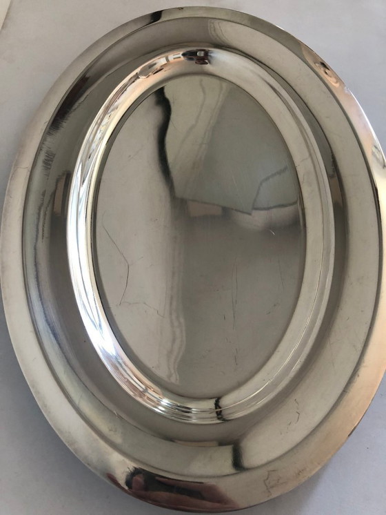 Image 1 of Christofle versilberte Servierplatte