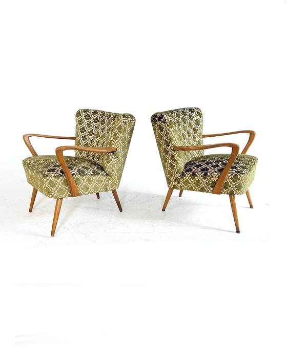 Image 1 of Set van 2 vintage cocktailfauteuils ‘60