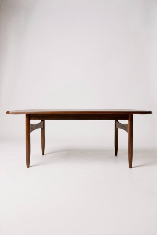 Vintage Scandinavische salontafel uit de jaren 60/70