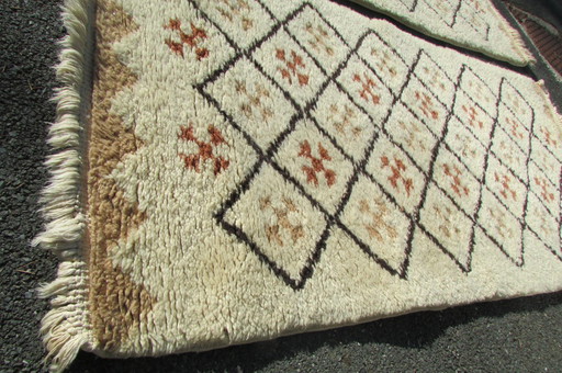 Pair of North African Berber-style rugs