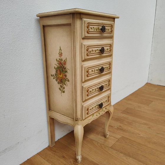 Cassettiera Vintage Queen Ann Comodino – Cassettiere, Wood (photo 8 of 11)