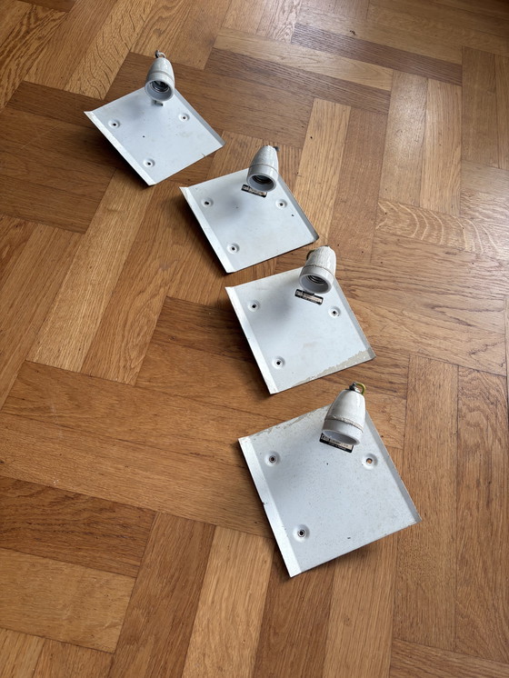 Image 1 of 4 lampade da parete vintage Raak anni '60 (modello C 1587)