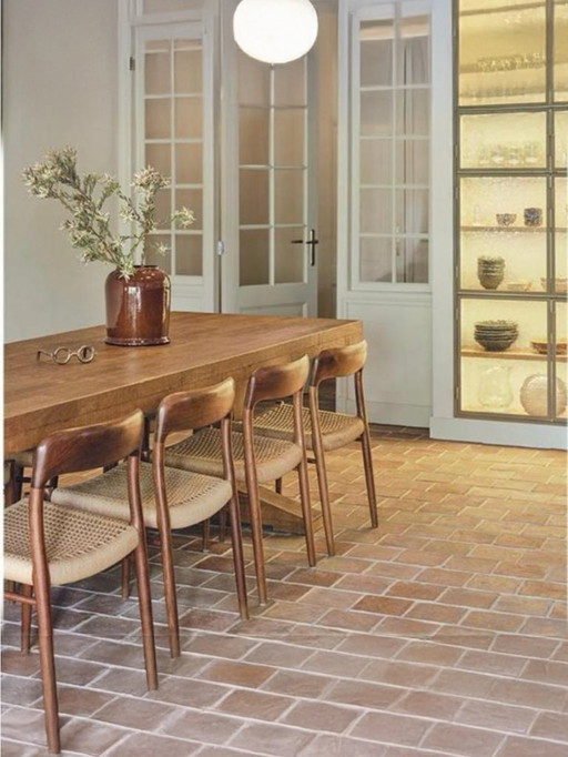 6 sedie da pranzo modello 75 – Niels Otto Møller