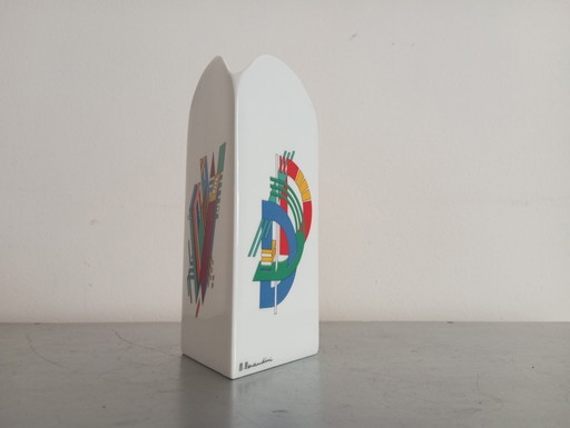 Marcello Morandini Constructivistische/Postmoderne 'Alfabet' Vaas Rosenthal 1980