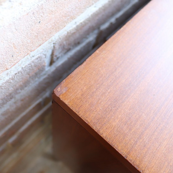 Image 1 of Vintage ladekast jaren 60 70 teak fineer