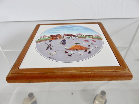 Image 1 of Villeroy & Boch, 3er Set Untersetzer, Design Gerard Laplau, 80er