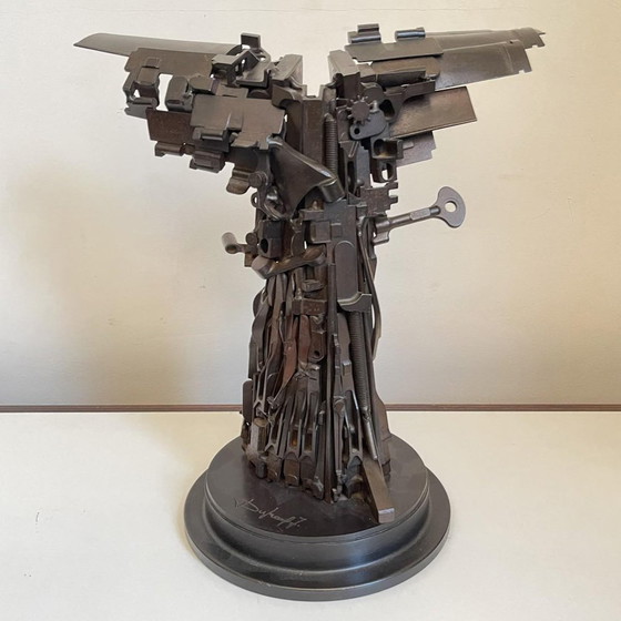 Jacques Dufrane, The Victory of Samothrace, Sculpture en acier soudé, 2000 – polished steel, Metal (photo 11 of 20)