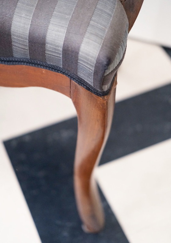 Image 1 of Set di 2 poltrone antiche londinesi con crine di cavallo