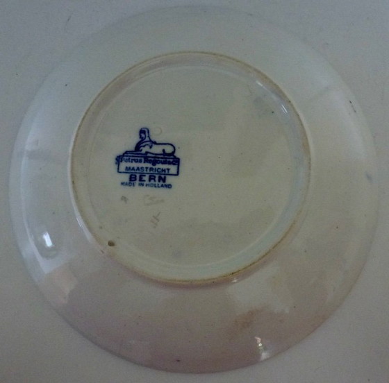 Image 1 of Antique plate by Petrus Regout.