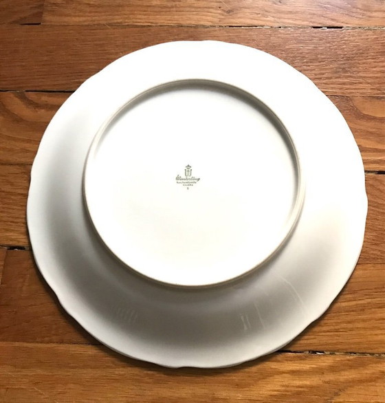 Image 1 of Plat vintage porcelaine Allemande