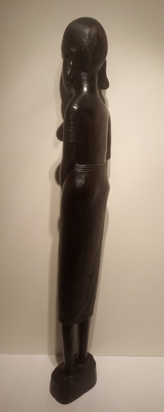 Image 1 of Très grande sculpture en ébène