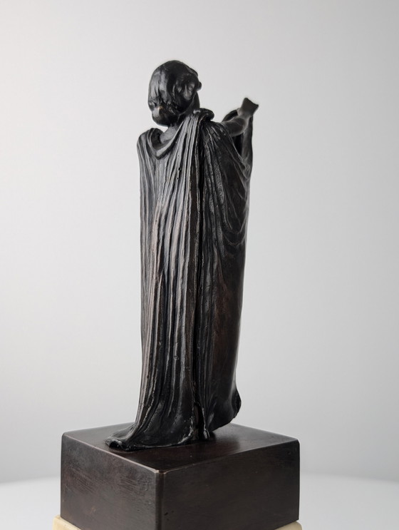 Image 1 of Sculpture de femme articulée en bronze par Carl Kauba, années 1900