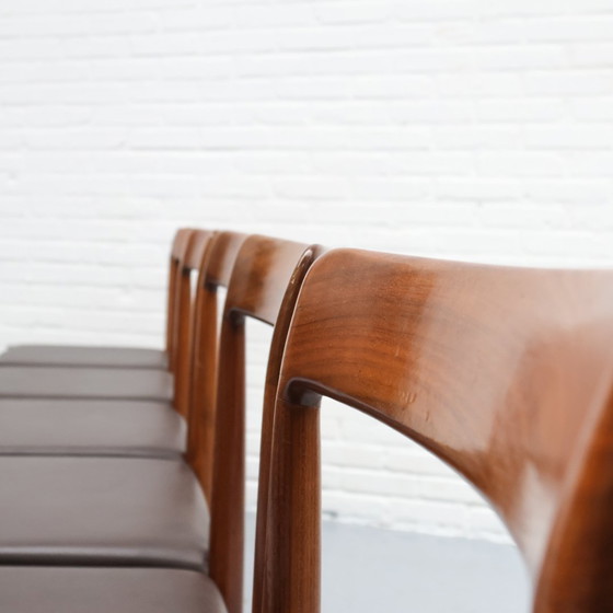 Image 1 of Set di 6 sedie da pranzo Lübke