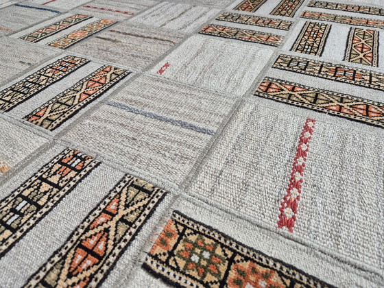 Image 1 of Kelim-Patchwork-Teppich