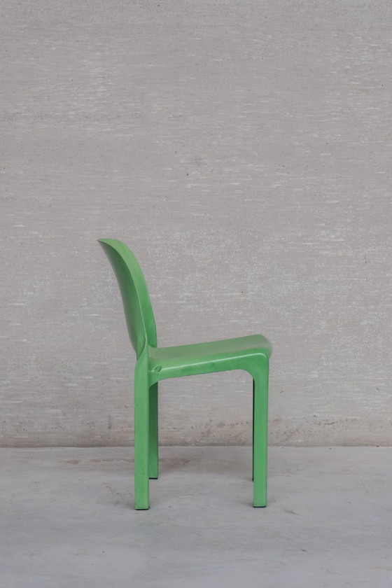 Image 1 of 3x Selene chairs By. Vico magistretti for Artemide