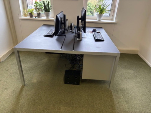 Double desk, MDF Italia