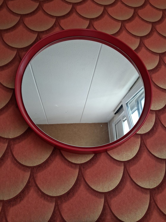 Image 1 of Grote XL vintage spiegel ø 60 cm