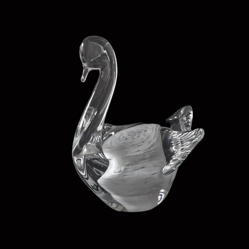 Hovmantorp (Svezia) - Cigno scultura in vetro