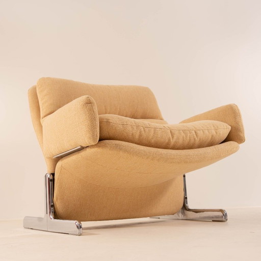 Fauteuil sandwich de Titina Ammannati & Giampiero Vitelli pour Brunati