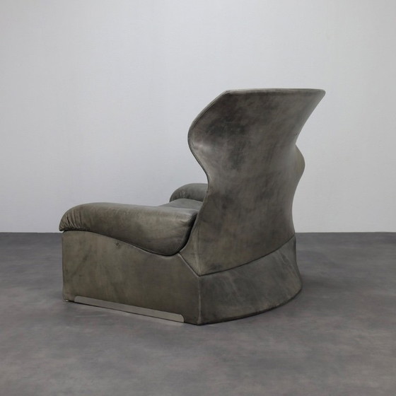 Image 1 of Lounge Chair & Ottoman di Giovanni Offredi per Saporiti, anni '70