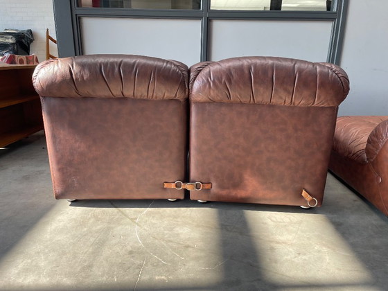 Image 1 of Italiaanse Mid Century Moderne modulaire lounge stoelen-sofa, 1960