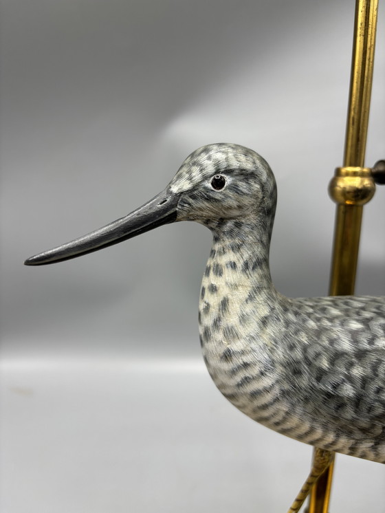 Image 1 of Hollywood-Regency-Vogel-Tischlampen