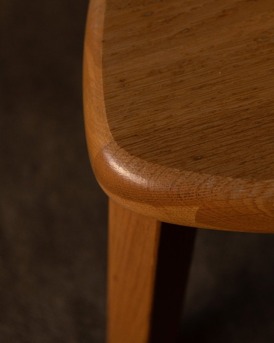 Image 1 of Tavolini laterali vintage in rovere - Mimiset in rovere massello anni '70