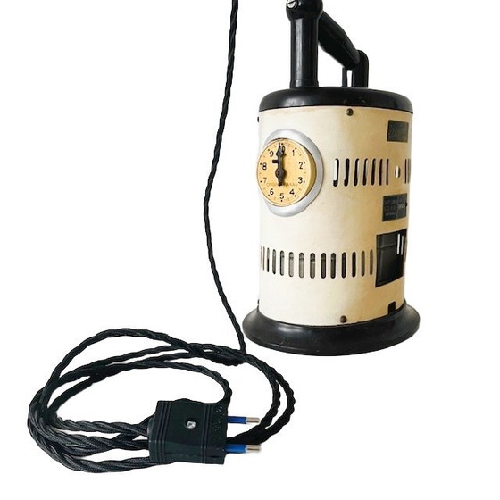 Image 1 of Vintage Industrial table lamp Hanau design lamp 1930s