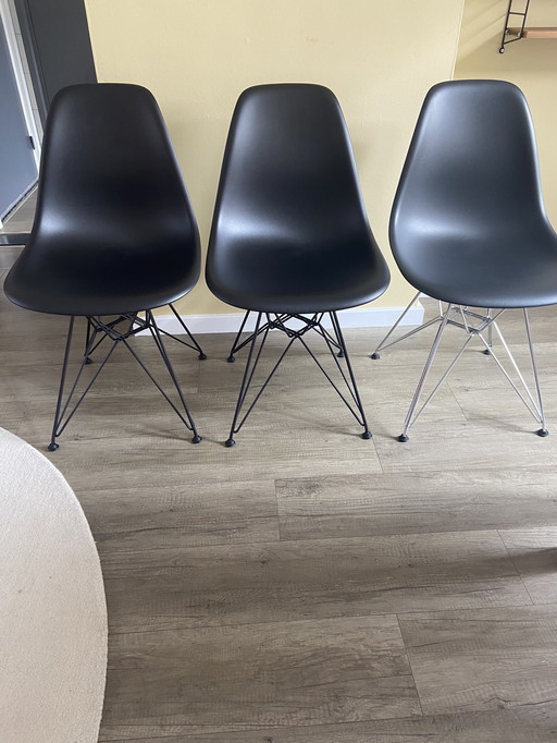 3x Vitra DSR chairs