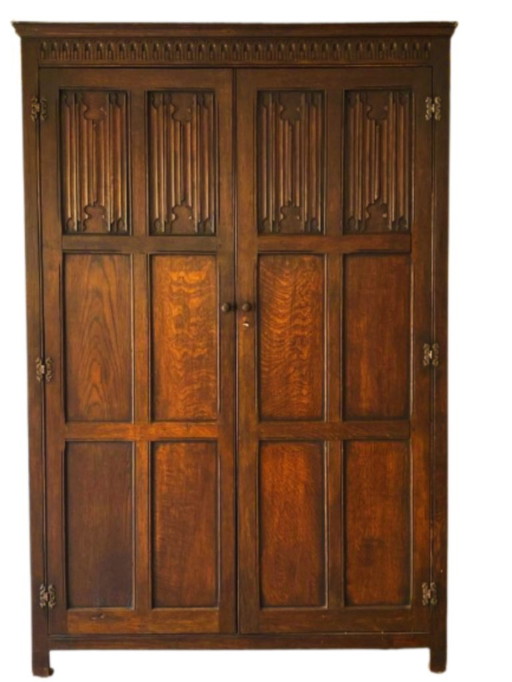 Armadio della biancheria – kledingkasten, Wood, Metal