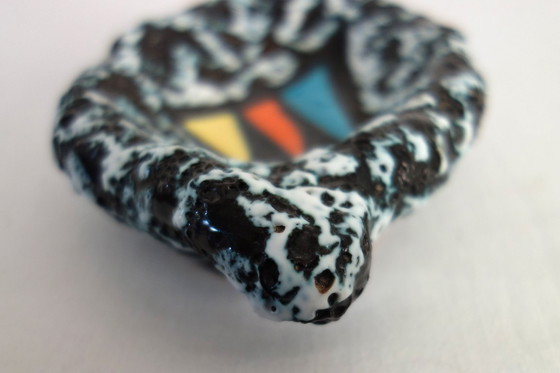 Image 1 of Tazza in ceramica schiumata Vallauris 1950