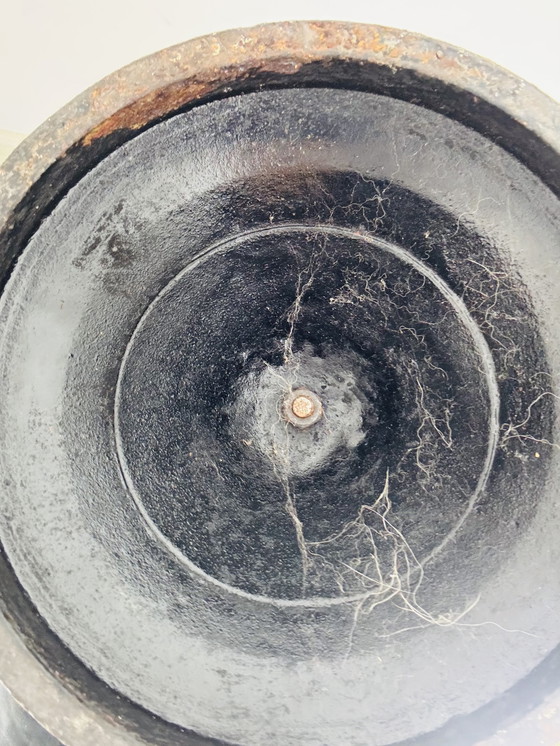 Image 1 of Vintage Art deco chrome staande asbak rooktafel