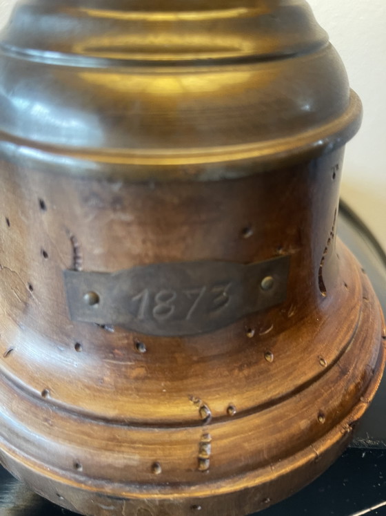 Vintage houten lamp uit de jaren 80 – Leeslamp, Wood (photo 9 of 15)
