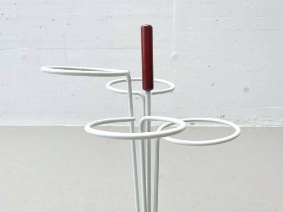 Image 1 of Porte-parapluies vintage au design pop art, années 1960