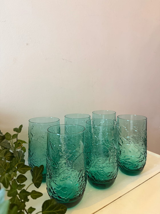 Lot de 6 verres à long drink italiens vintage – Verres et carafes (photo 3 of 6)