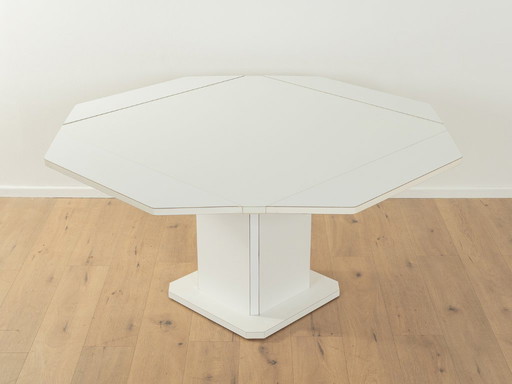 Läsko postmodern Dining Table, convertible, 80s