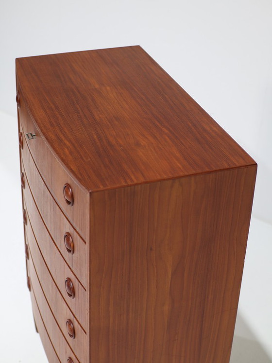 Cassettiera Vintage Danese in Teak Curvo Kai Kristiansen – Cassettiere, Wood (photo 11 of 16)