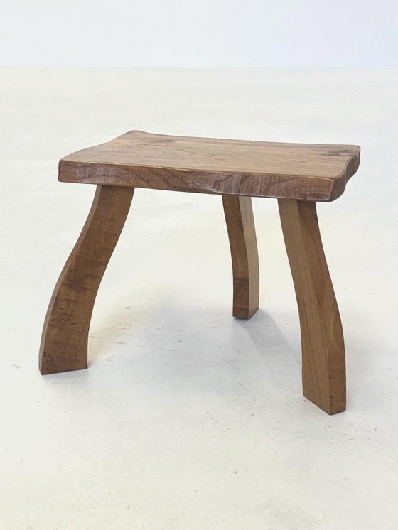 Image 1 of Vintage Brutalist Mini Trunk Side Table