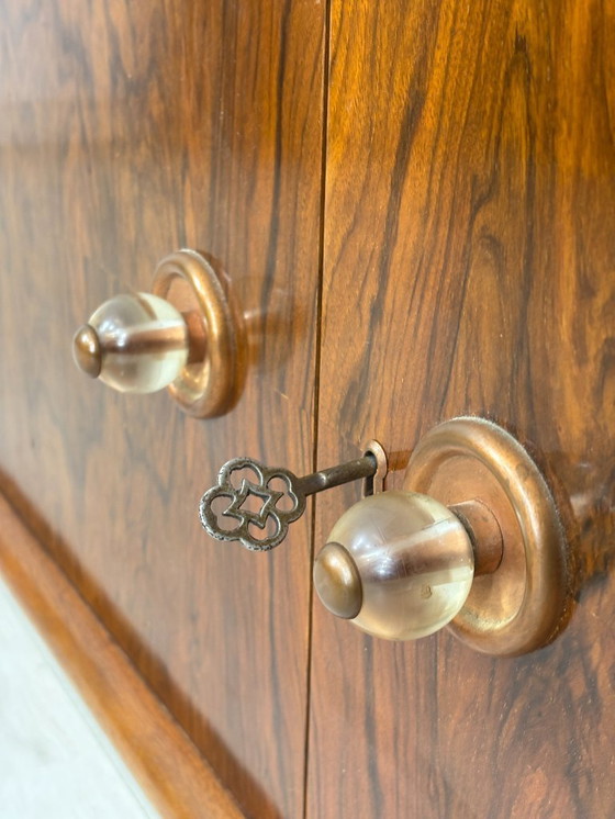 Image 1 of Bellissimo divano Art Déco / divano olandese / divano letto vintage / allungabile