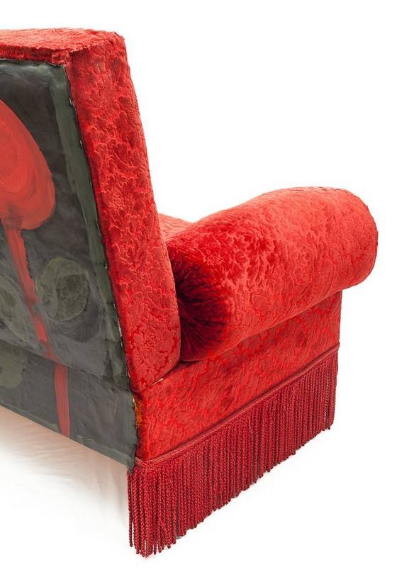 Image 1 of Divan Alsacien Rouge