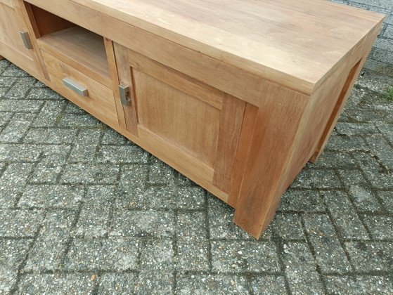 Image 1 of Massief Teakhouten TV Meubel