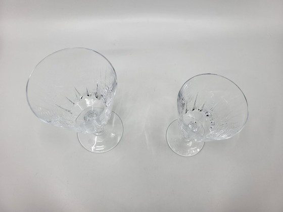 Image 1 of Arques crystal glassware service, Versailles pattern, France (set of 18)