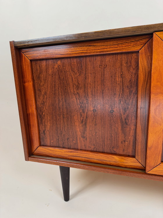Image 1 of Rosewood Sliding Door Cabinet by Faarup Møbelfabrik – Refined Danish Elegance