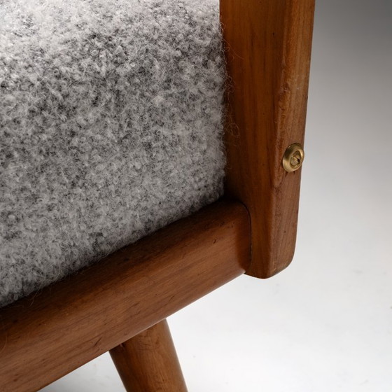 Image 1 of Walnoot hout fauteuil 